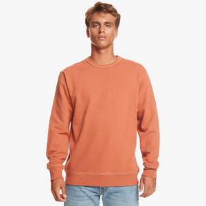 Sweat-shirt décontracté pour homme en polyester/coton, doublé, respirant, écologique, avec poche, couleur unie, logo personnalisé numérique, automne-hiver - Product Image 6