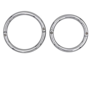 Frazier tubo de succión instrumento médico ganado bovino vaca becerro nariz anillo Weaner Toro nariz gancho resorte cargado soporte para seguridad - Product Image 3