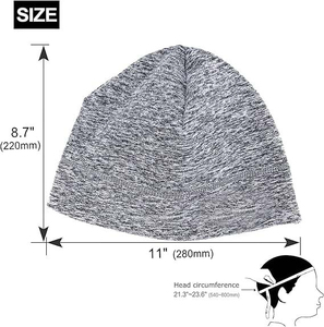 Polar Fleece Cycling Winter Beanie with High Quality Customization Adjustable <b>Warm</b> <b>Hat</b> for Men and Women Common - Product Image 3