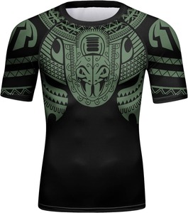 Fabricant de tenues de combat MMA personnalisées les plus vendues, ensemble de maillots de compression et de shorts, logo personnalisé, MOQ en gros - Product Image 2