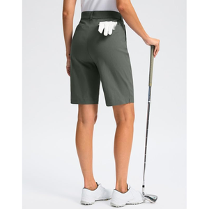 Pantalones cortos de golf ligeros para hombre, transpirables, de secado rápido, tela elástica, ajuste cómodo y de alto rendimiento, ropa de verano para exteriores - Product Image 3