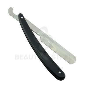 Rasoir classique rouge à lame unique remplaçable pour barbiers professionnels et toilettage masculin à domicile - Product Image 3