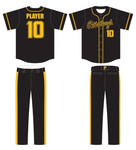 Uniformes de baseball en gros d'usine Maillot personnalisé Jeunes et adultes - Product Image 1