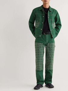 Men Winter Casual <b>Canvas</b> <b>Jacket</b> Front Logo Quick Dry Eco-Friendly Durable Fabric Travel Outdoor Use Daily Activities Customized - Product Image 2