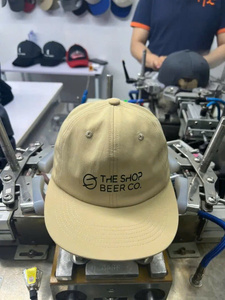 Snapback Baseball <b>Cap</b> With <b>Flat</b> Bill Custom Logo 3D Embroidery 6 Panel Waterproof Cotton Unisex Wear Outdoor For <b>Man</b> And Woman - Product Image 3