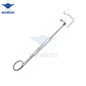 Retractor Meyerding de 18 cm (7 Pulgadas), Figura 5, Hoja Inocente de 11 x 4 mm, Retractor Quirúrgico de Acero Inoxidable, Instrumento Médico Reutilizable - Product Image 6