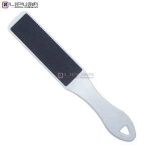 Compre un diseño de logotipo personalizado, limas de uñas ergonómicas 100/180, lima de uñas de acero inoxidable de viaje para un cuidado suave de las uñas - Product Image 5