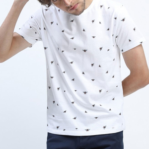 เสื้อยืดผู้ชายแบบเรียบง่าย แขนสั้น ผ้าถัก คุณภาพดีเยี่ยม 100% คอตตอน สตรีทแวร์ แห้งเร็ว ระบายอากาศได้ดี สินค้ามาใหม่ - Product Image 4