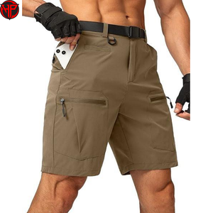 Pantalones Cortos de Senderismo para Hombre, de Secado Rápido, Tácticos, para Actividades al Aire Libre, con Múltiples Bolsillos y Cintura Ajustable - Product Image 3