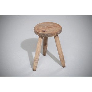 Taburetes Artesanales de Madera de Pino Rústica |   Asiento de Madera con Acabado Natural |   Ecológico, Duradero y Ligero |   32x32x45 cm |   Venta al por mayor - Product Image 4