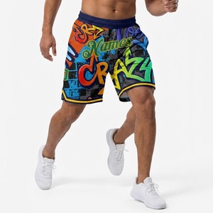 Pantalones Cortos de Baloncesto Sublimados Transpirables para Entrenamiento con Logotipo y Diseño Personalizados, Material 100% Poliéster - Product Image 5