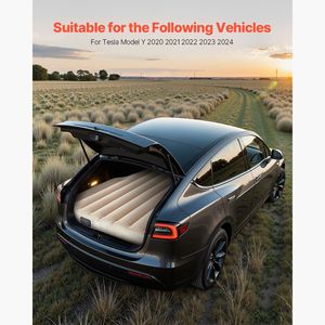 Colchón de Aire Inflable Compatible con Tesla Model Y 2020-2024, Colchones de Viaje Gruesos y Resistentes con Revestimiento Flocado para Camping - Product Image 3