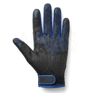 Gants d'équitation en cuir de haute qualité personnalisés OEM ODM respirants et légers avec grip en silicone, marque privée - Product Image 3