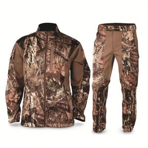 Ensemble de Combinaison de Ski en Polaire Camouflage pour Hommes, Imperméable, Fermeture Éclair, Col Montant, Isolation Polartec, Vêtements de Neige pour Adultes - Product Image 1