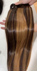 Extensions de cheveux 100% naturels, lisses comme des baguettes, de 8 à 40 pouces, bruts, pour tous, en provenance du Vietnam - Product Image 3