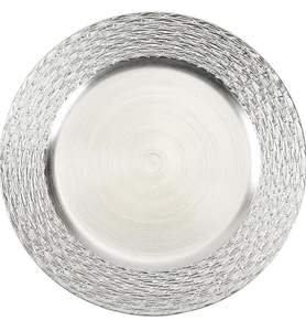 Platos de Metal Aptos para Lavavajillas, Platos de Cena de Grado Alimenticio, Reutilizables, para Eventos, 12" 13", Platos y Vajilla a Precio de Mayoreo - Product Image 4