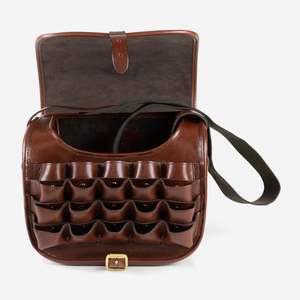 Bolsa de Cuero Genuino Personalizable al por Mayor para Cargador de Cartuchos, Bolsa Doble de Cuero para Cartuchos de Caza, Accesorios de Caza para Cazadores - Product Image 4