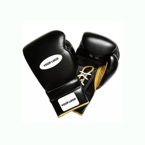 Guantes de Boxeo de Piel Sintética PU de la Mejor Calidad, Hechos a Medida, con Cierre de Gancho y Bucle, Soporte para Muñeca, que Absorben la Humedad - Product Image 6