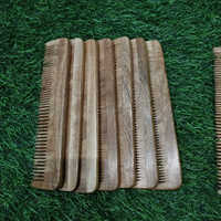 Peigne moderne artisanal en bois de Neem véritable de qualité supérieure, écologique, 17 cm, naturel, antistatique, pour hommes et femmes, prix de gros