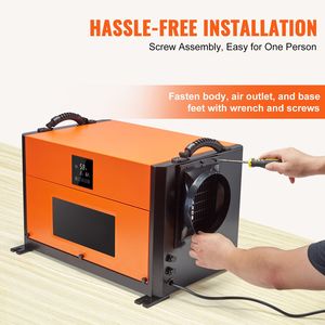 Deshumidificador Comercial de 156 Pintas con Manguera de Drenaje de 90L, Nuevo, 220V, Gran Capacidad para Espacios Reducidos, Sótanos, Almacenes y Sitios de Trabajo - Product Image 5