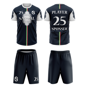 Uniforme de Fútbol para Hombre, Personalizado, Camisetas y Pantalones Cortos de Entrenamiento, Ropa Deportiva 100% Poliéster, Adultos, Estampado Frontal, 180g - Product Image 2