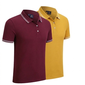 Chemise de golf tissée en coton et soie 200G pour hommes, manches courtes, style décontracté chic, personnalisable, haute performance, vente en gros - Product Image 6