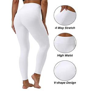 Pantalones de Yoga de cintura alta para mujer, mallas de entrenamiento personalizadas de marca, conjuntos de Fitness para gimnasio, medias para mujer - Product Image 5