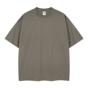 T-shirt décontracté noir surdimensionné de haute qualité pour homme, en coton épais à épaules tombantes – Naimat Abbas Industries - Product Image 4