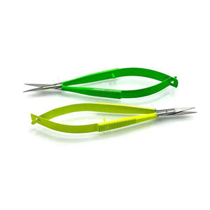 Ciseaux à ressort à lame courbée en acier inoxydable de haute précision pour la coupe des cuticules, outil de manucure et nail art - Prix de gros - Product Image 2