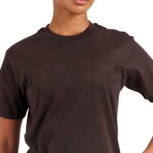T-shirt en coton pour femme, coupe classique, décontracté, manches courtes, col rond, basique, pour tous les jours, fabricant OEM ODM, vente en gros personnalisée - Product Image 5