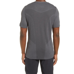 T-shirts pour hommes personnalisés en gros, 100% coton, blanc uni, col rond, styles décontractés - Product Image 4