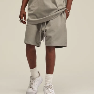 Shorts Streetwear Vintage Washed Minimalist Style Urban Fashion Relaxed Loose Gym Casual Weekend Summer In Stock Low MOQ Vendor - Product Image 4