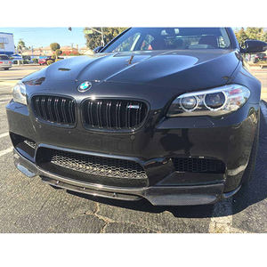 Nuevo Alerón Delantero de Fibra de Carbono Estilo V (2 Piezas) para F10 M5 2011-2016, Solo para Reequipamiento/Actualización - Product Image 2