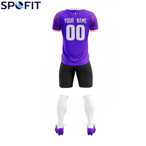 Uniforme de Fútbol Sublimado Personalizado de Último Diseño, Transpirable, Liso, 2026, Nueva Llegada, Servicios OEM, Uniformes de Fútbol Ajustados - Product Image 3