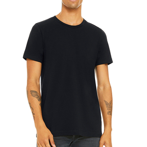 T-shirt personnalisé pour homme en mélange de coton, doux et confortable, vêtements décontractés, fabricant de vêtements OEM ODM - Product Image 3