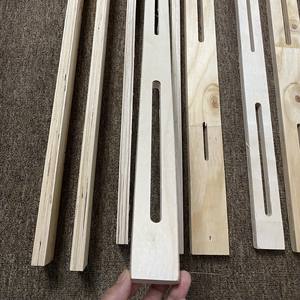 Lattes de lit en bois LVL bon marché Tête de lit en bois durable entretoises personnalisées OEM/ODM Vente en gros de quantité minimale de commande bas du fabricant du Vietnam - Product Image 2