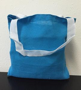 Sac fourre-tout en toile 100 % coton réutilisable avec soufflets latéraux, bretelles, personnalisable avec logo, écologique, grand format (plus de 50 cm), promotionnel - Product Image 5