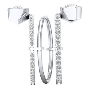 Bague de fiançailles REYES, nouvelle arrivée, argent sterling 925, coupe poire, moissanite 2,14 carats, pour femme, certifiée GRA, bijoux fins - Product Image 3