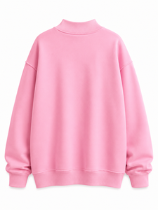 เสื้อสเวตเชิ้ต MOTHER สีชมพู คอกลมทรงโอเวอร์ไซส์ พิมพ์ลายตัวอักษร แขนยาว ผ้าถัก คอเต่า สำหรับผู้หญิง ใส่ได้ในฤดูใบไม้ร่วง - Product Image 5