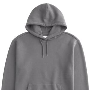 เสื้อฮู้ดผู้ชายคุณภาพสูง ผ้าฝ้าย 100% ผ้าฟลีซหนานุ่ม ออกแบบเองได้ ระบายอากาศ แห้งเร็ว สำหรับฤดูหนาว สีพื้น - Product Image 2