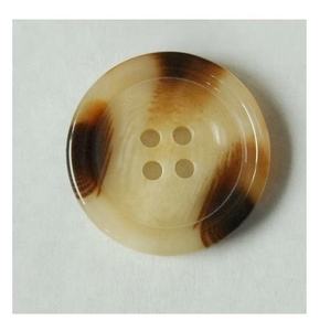 Boutons en corne classiques de qualité supérieure, finition polie, écologiques, durables, faits à la main, en corne de buffle naturelle, tailles personnalisées, artisanat - Product Image 3