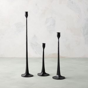 Handmade Iron Candle Holder Contemporary Decorative Accent For Bedroom Living Area And Festive Candle Arrangement Collection - Product Image 2