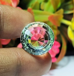คริสตัลควอตซ์ทรงกลมสีขาวธรรมชาติ สำหรับทำเครื่องประดับ แหวน จี้ ขายส่ง คุณภาพดี - Product Image 5