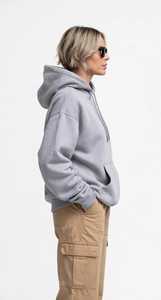 ONETEN APPARELS Women's Navy Blue <b>Cropped</b> Hoodie Wide Leg <b>Joggers</b> Set Full Sleeve Print Streetwear Tracksuit Loose Fit Stretchy - Product Image 2