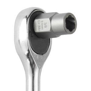 Set di estrattori per bulloni e viti da 29 pezzi, da 6 mm a 10 mm (da 13/32" a 3/4"), in acciaio CR-MO, con custodia - Product Image 5