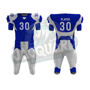 Nuevo uniforme de fútbol americano de alta calidad, etiqueta personalizada, 100% poliéster, hecho en Sialkot, Pakistán. - Product Image 1