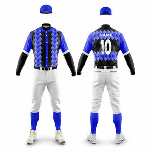 Nuevo Conjunto de Dos Piezas, Uniforme de Béisbol, Tallas para Adultos y Jóvenes, Ropa Deportiva Multicolor, Traje para Jugadores de Softbol, Club Deportivo - Product Image 1