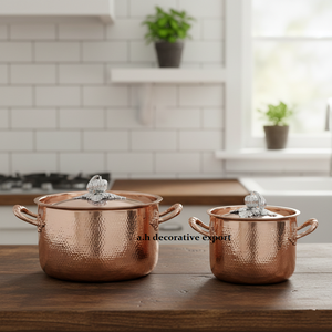 Moroccan Style Europe Design Polished Casserole Saute <b>Pan</b> <b>Pots</b> Cookware Stainless Steel Eco-Friendly Dining Decor Serving <b>Pots</b> - Product Image 1