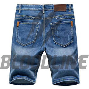 Bermuda en PU camouflage pour homme BLOODLINE, taille mi-haute, taille élastique, style décontracté avec poches - Product Image 3