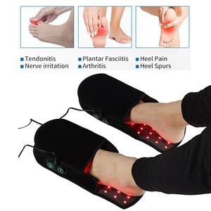 2025 LED Infrared Red Light Therapy Home Slippers Neuropathy Joint Pain Relief Comfortable Foot Relief SlipperslE - Product Image 4